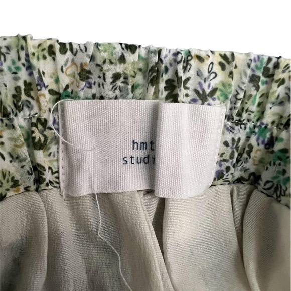 HMT studios green floral maxi skirt - Picture 4 of 4